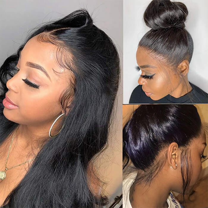 Glueless 360 Lace Frontal Wig 32 Inch Straight Human Hair Lace Front Wigs_9_700x